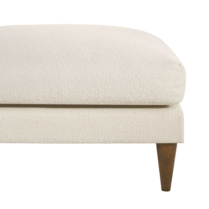 Modway Zoya Down Filled Overstuffed Boucle Ottoman in Cream - detail view