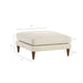 Modway Zoya Down Filled Overstuffed Boucle Ottoman in Cream - dimensions and specifications 24