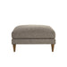 Modway Zoya Down Filled Overstuffed Boucle Ottoman in Earth - side view