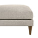 Modway Zoya Down Filled Overstuffed Boucle Ottoman in Fog - detail view
