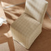 Modway Aster Linen Cotton Blend Slipcovered Dining Chairs Set of 2 in Hemp Windowpane Check - lifestyle view 22