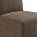 Modway Aster Slub Weave Fabric Slipcovered Dining Chairs Set of 2 in Mocha - lifestyle view 26