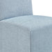 Modway Aster Slub Weave Fabric Slipcovered Dining Chairs Set of 2 in Sky - lifestyle view 28