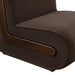 Modway Denby Performance Velvet Accent Chair in Chocolate Brown - lifestyle view