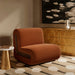 Modway Denby Performance Velvet Accent Chair in Rust - lifestyle view 20