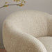 Modway Selby Textured Woven Fabric Swivel Accent Chair in Linen - lifestyle view 16