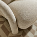 Modway Ferris Textured Woven Fabric Lounge Chair in Linen - lifestyle view 17