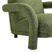 Modway Ferris Textured Woven Fabric Lounge Chair in Olive - lifestyle view
