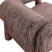 Modway Quill Patterned Woven Fabric Accent Chair in Maroon - lifestyle view