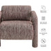 Modway Quill Patterned Woven Fabric Accent Chair in Maroon - dimensions and specifications
