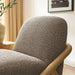 Modway Vander Textured Fabric Accent Chair in Chestnut Earth - lifestyle view 21