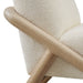 Modway Vander Textured Fabric Accent Chair in Oak Cream - lifestyle view 17