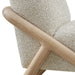 Modway Vander Textured Fabric Accent Chair in Oak Marble - lifestyle view 16