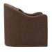 Modway Bardot Slipcovered Linen Blend Accent Chair in Cocoa - angled view