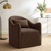 Modway Bardot Slipcovered Linen Blend Accent Chair in Cocoa - lifestyle view 21