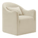 Modway Bardot Slipcovered Linen Blend Accent Chair in Linen - front view