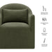 Modway Bardot Slipcovered Linen Blend Accent Chair in Sage - dimensions and specifications