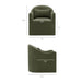 Modway Bardot Slipcovered Linen Blend Accent Chair in Sage - dimensions and specifications 25