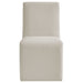 Emory Upholstered Fabric Dining Side Chair Set of 2 Salt