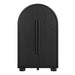 Modway Bellamy Arched Fold-Out Desk Cabinet in Black Oak - side view