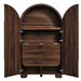 Modway Bellamy Arched Fold-Out Desk Cabinet in Walnut - lifestyle view 19