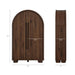 Modway Bellamy Arched Fold-Out Desk Cabinet in Walnut - dimensions and specifications 26