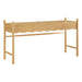 Modway Darcy 62 Inch Wood Computer Desk in Oak - front view
