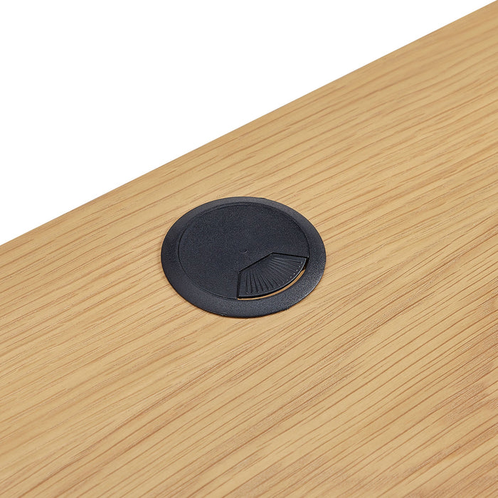 Modway Darcy 62 Inch Wood Computer Desk in Oak - lifestyle view 12
