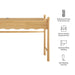 Modway Darcy 62 Inch Wood Computer Desk in Oak - dimensions and specifications