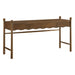 Modway Darcy 62 Inch Wood Computer Desk in Walnut - front view