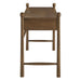 Modway Darcy 62 Inch Wood Computer Desk in Walnut - side view