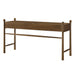 Modway Darcy 62 Inch Wood Computer Desk in Walnut - detail view