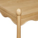 Modway Darcy 46 Inch Wood Coffee Table in Oak - detail view