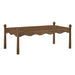Modway Darcy 46 Inch Wood Coffee Table in Walnut - front view