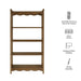 Modway Darcy 4-Tier Open Bookcase in Walnut - dimensions and specifications