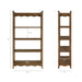 Modway Darcy 4-Tier Open Bookcase in Walnut - dimensions and specifications 16
