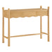 Modway Darcy 44 Inch Wood Console Table in Oak - front view
