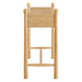 Modway Darcy 44 Inch Wood Console Table in Oak - angled view