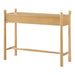 Modway Darcy 44 Inch Wood Console Table in Oak - side view