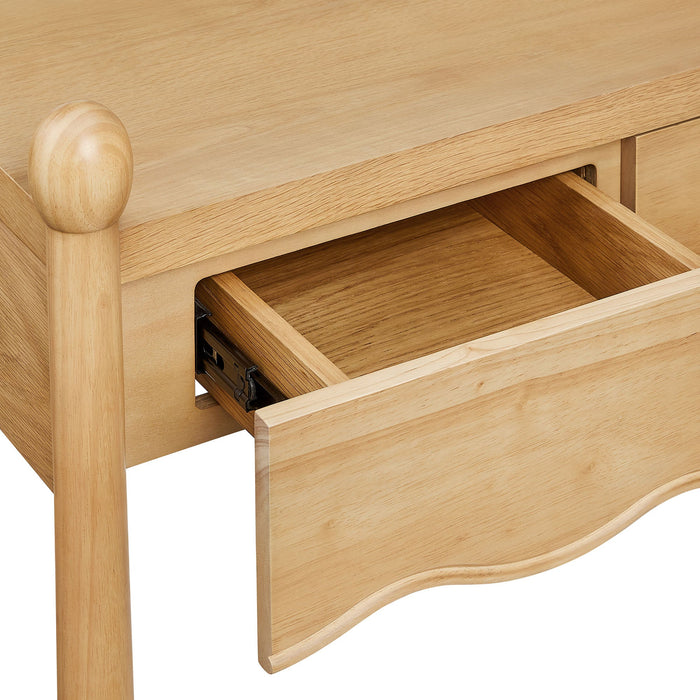 Modway Darcy 44 Inch Wood Console Table in Oak - lifestyle view