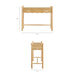 Modway Darcy 44 Inch Wood Console Table in Oak - dimensions and specifications 20