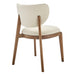 Fenwick Fabric Dining Chairs Set of 2 Ecru