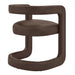 Modway Winslow Premium Vegan Leather Dining Chair in Espresso - detail view