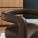Modway Winslow Premium Vegan Leather Dining Chair in Espresso - lifestyle view 18