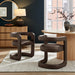 Modway Winslow Premium Vegan Leather Dining Chair in Espresso - lifestyle view 24
