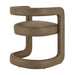 Modway Winslow Premium Vegan Leather Dining Chair in Mushroom - detail view