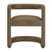 Modway Winslow Premium Vegan Leather Dining Chair in Mushroom - lifestyle view