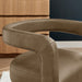 Modway Winslow Premium Vegan Leather Dining Chair in Mushroom - lifestyle view 17