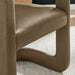 Modway Winslow Premium Vegan Leather Dining Chair in Mushroom - lifestyle view 20