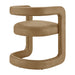 Modway Winslow Premium Vegan Leather Dining Chair in Toast - detail view